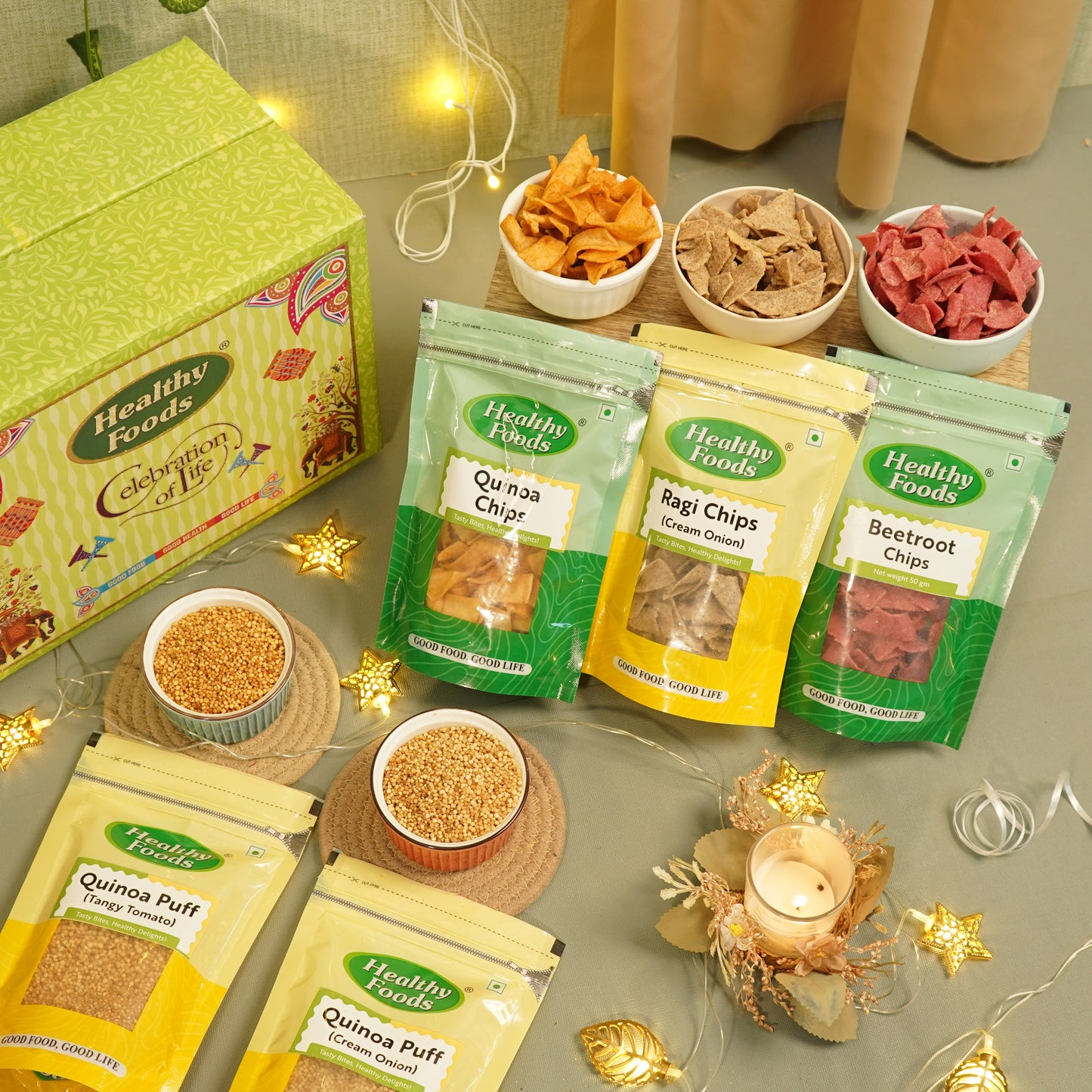 Healty Party Box Hamper ( No Palm Oil, High Fibre )