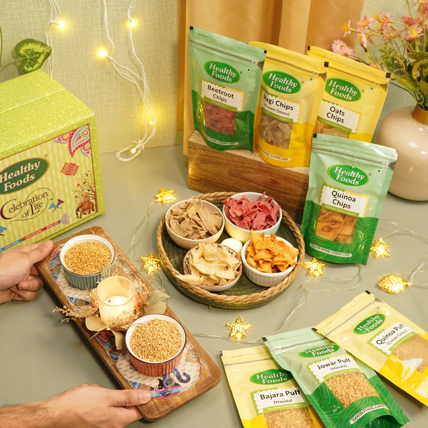 Healty Party Box Hamper ( No Palm Oil, High Fibre )