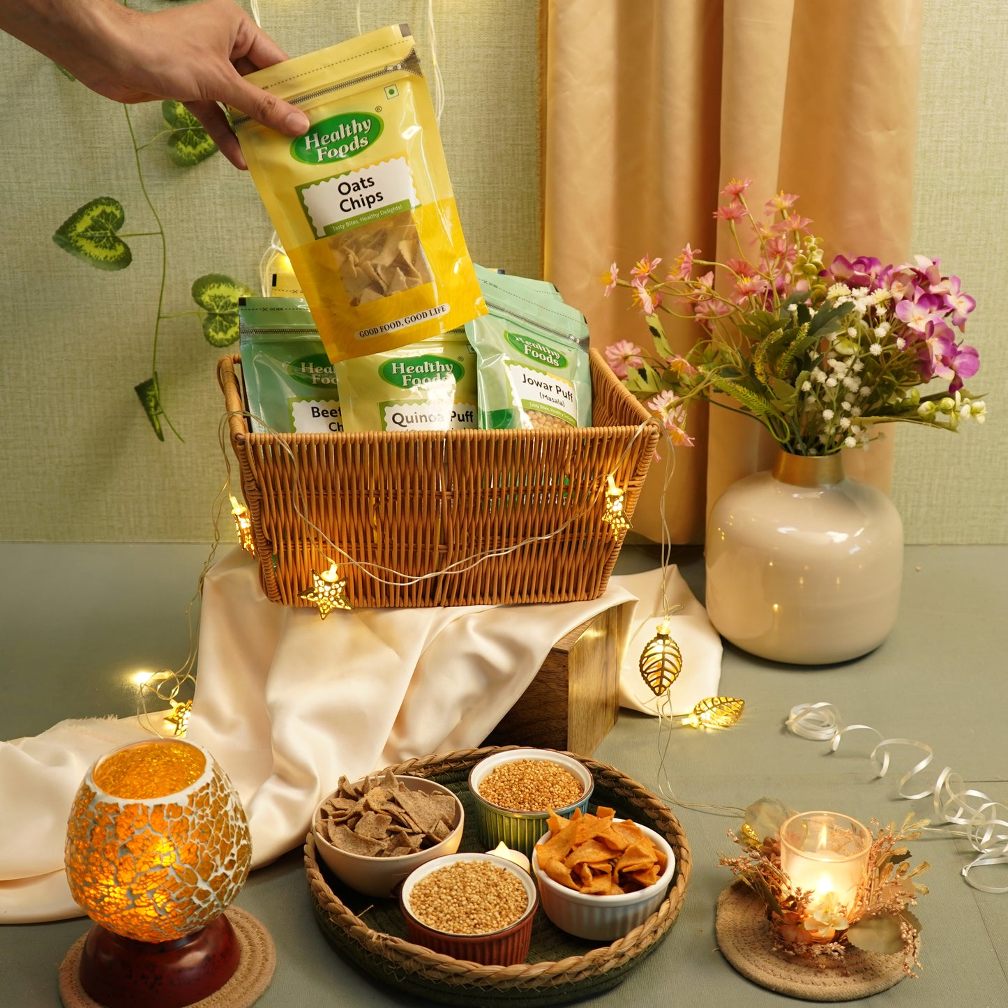 Healty Party Box Hamper ( No Palm Oil, High Fibre )