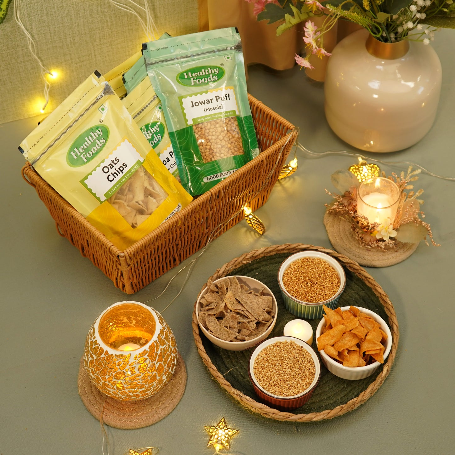 Healty Party Box Hamper ( No Palm Oil, High Fibre )