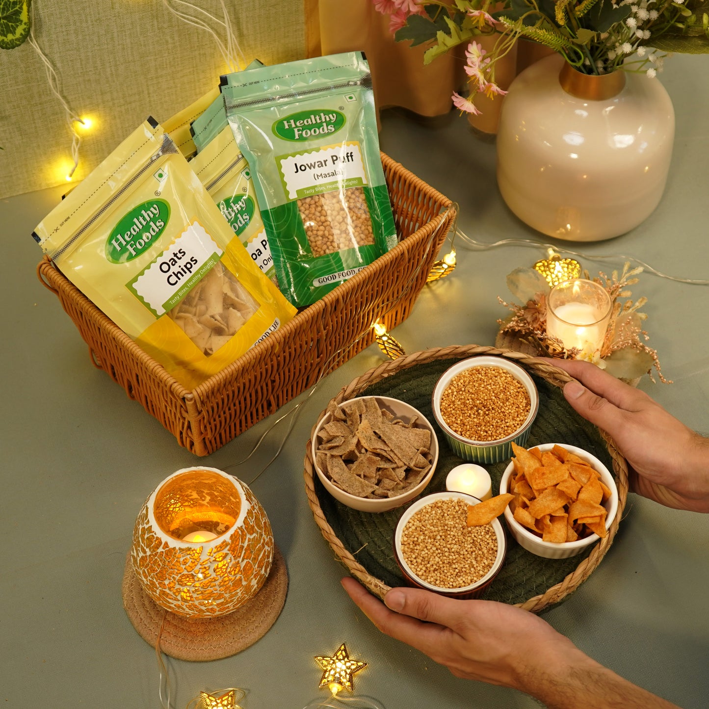 Healty Party Box Hamper ( No Palm Oil, High Fibre )
