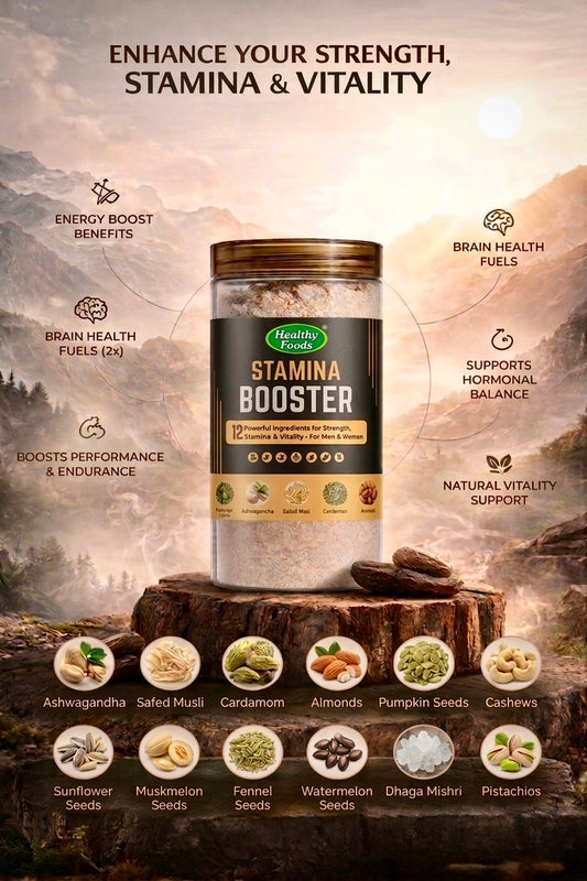 Stamina Booster ( 12 powerful natural ingredients)