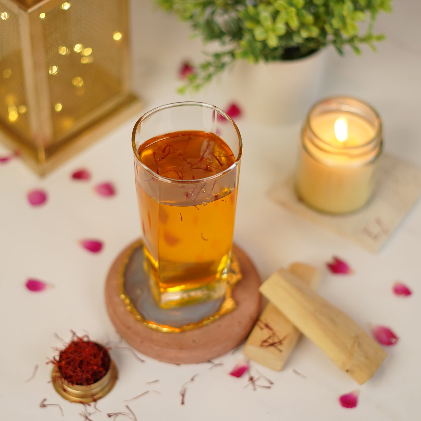 Kesar Chandan Sharbat ( No Added Color, Real Extracts )