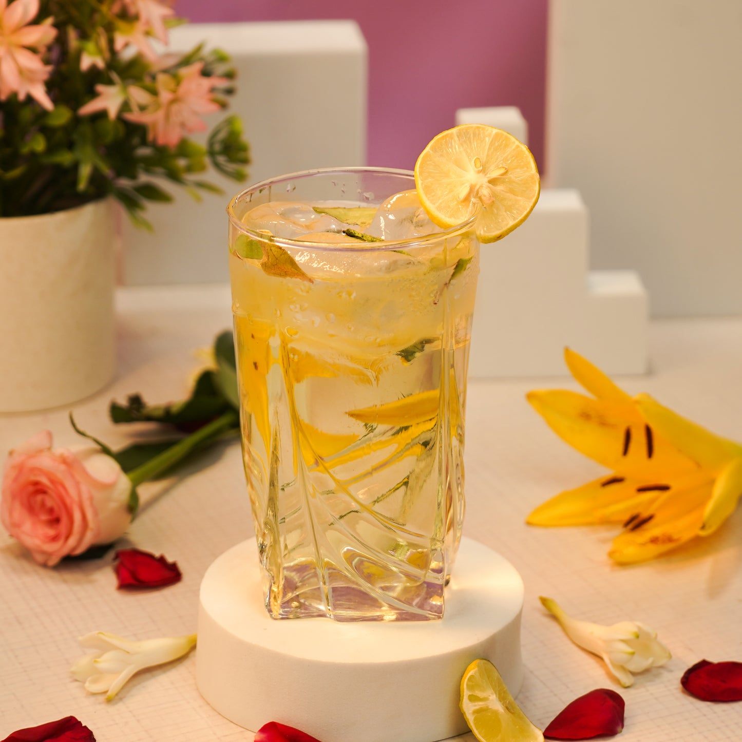 Rose Sharbat ( Real Rose Extract, No Added Colors, Calms the Mind )