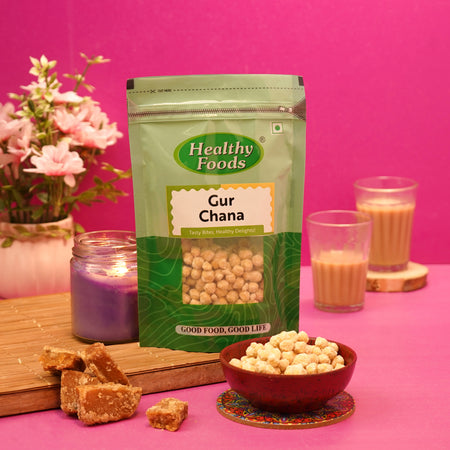 Gur Chana  ( Made in South Indian Gur , Rich In Iron ) 600 Gm Healthy Foods