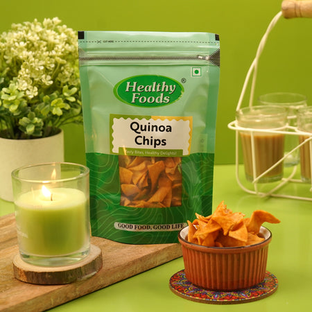 Quinoa Chips ( High Protein, High Calcium ) 350 Gm Healthy Foods