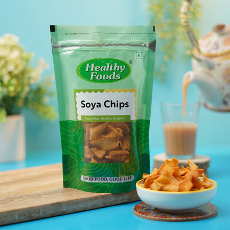 Soya Chips ( High in Protein, For Active Lifestyle ) 350 Gm Healthy Foods