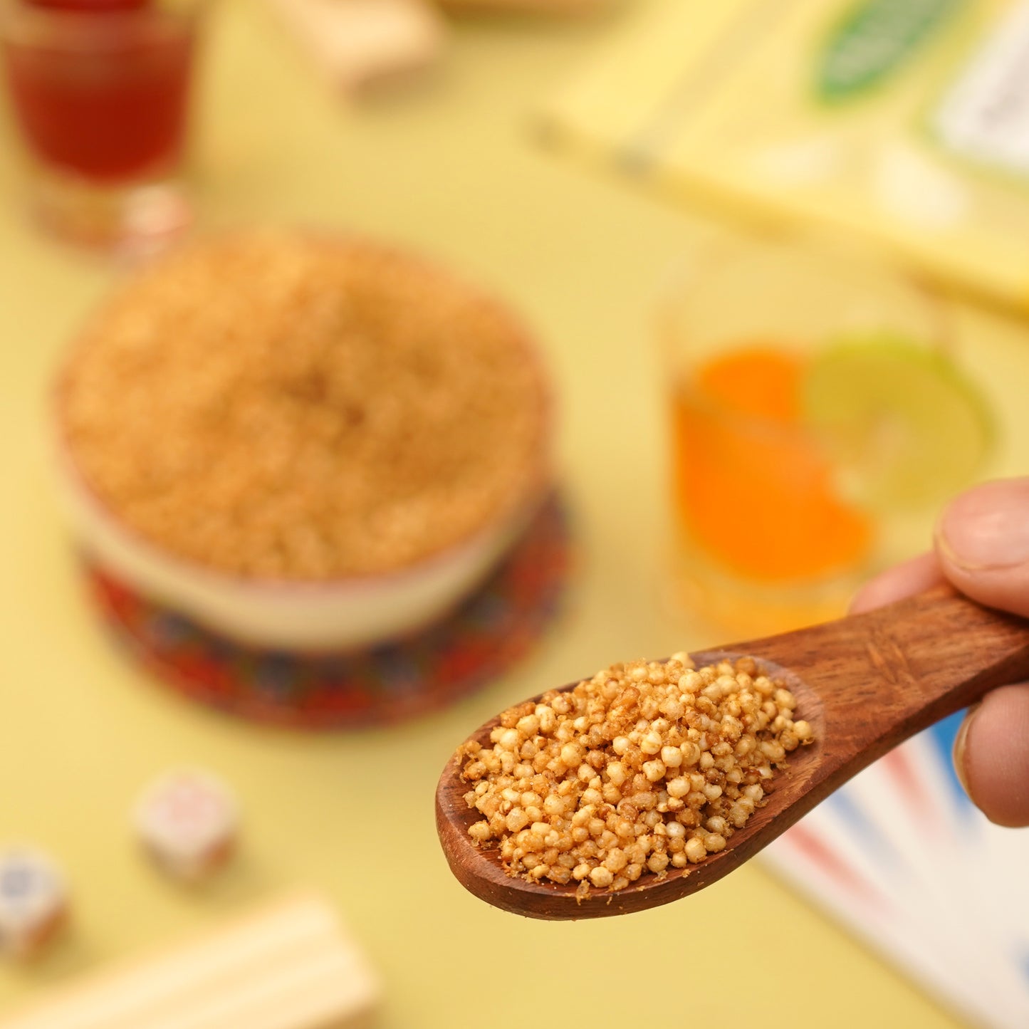 Quinoa Puff - Tangy Tomato ( Roasted Not Fried , High Fiber )