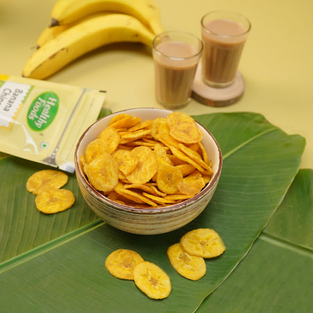 Healthy Banana Chips ( Made from Coconut Oil ) 350Gm Healthy Foods