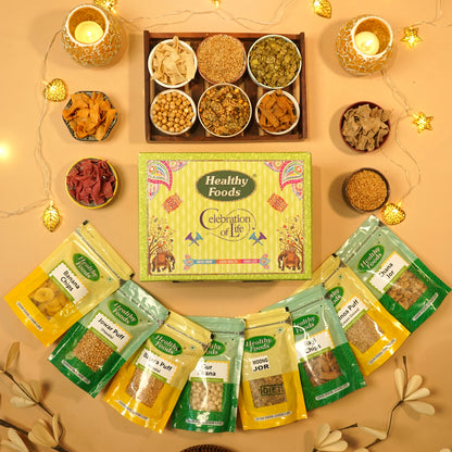 Healthy Munching Box ( 18 Snacks, No Palm Oil, No Preservatives )