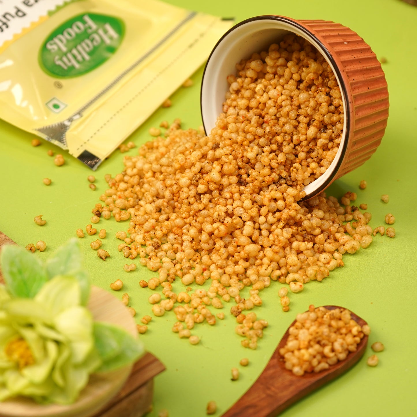 Bajra Puff ( Roasted Not Fried , Good for Diet )