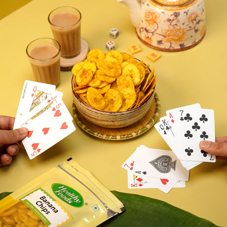 Healthy Banana Chips ( Made from Coconut Oil ) 350Gm Healthy Foods