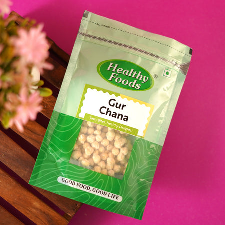 Gur Chana  ( Made in South Indian Gur , Rich In Iron ) 600 Gm Healthy Foods