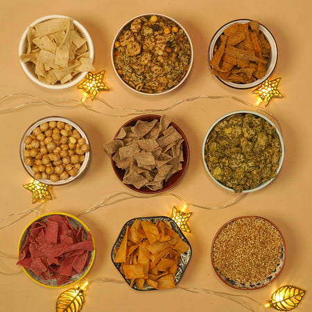 18 Assorted Healthy Munching Box (No Palm Oil, No Preservatives ) Healthy Foods