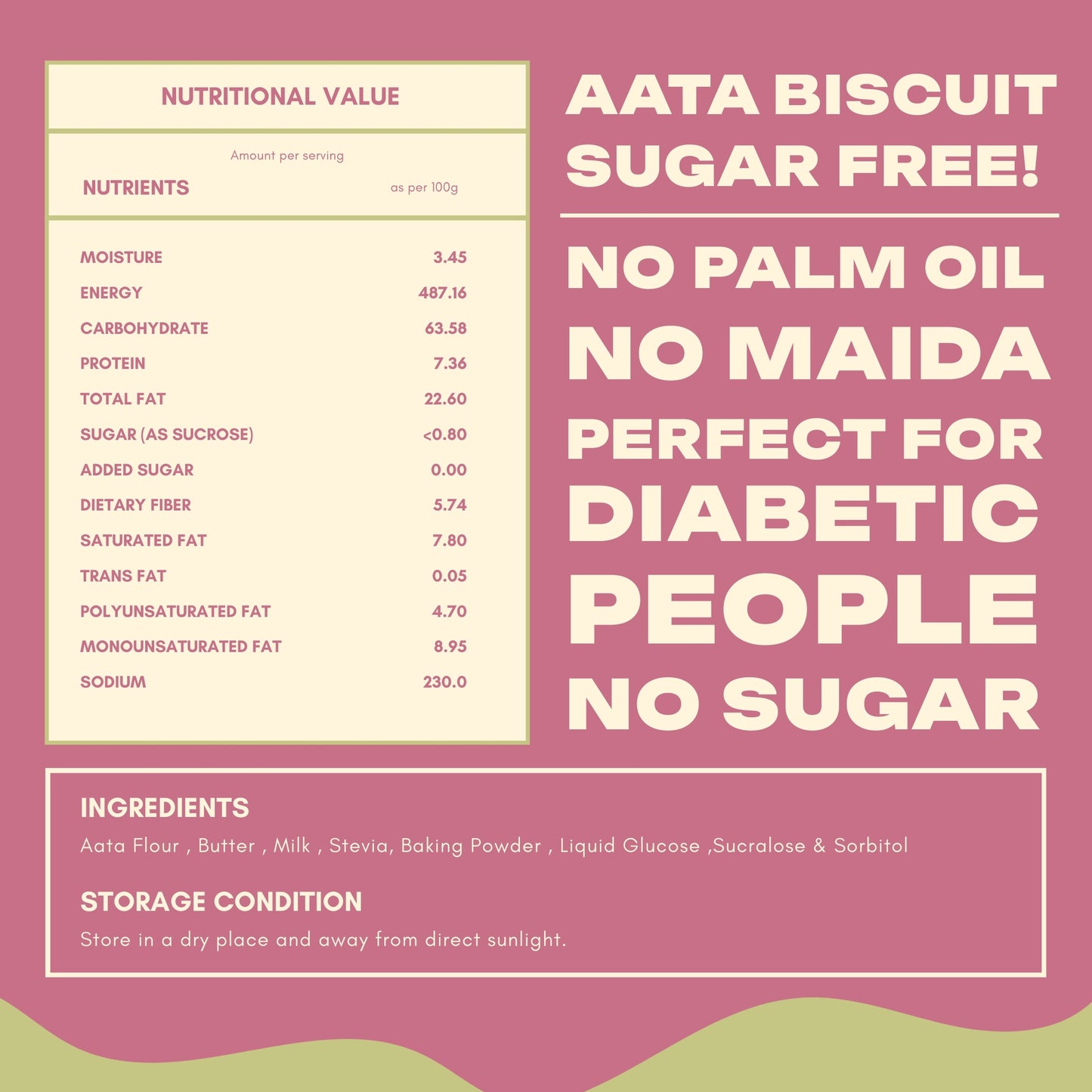 Assorted Biscuit ( No Sugar, No Maida , No palm Oil)