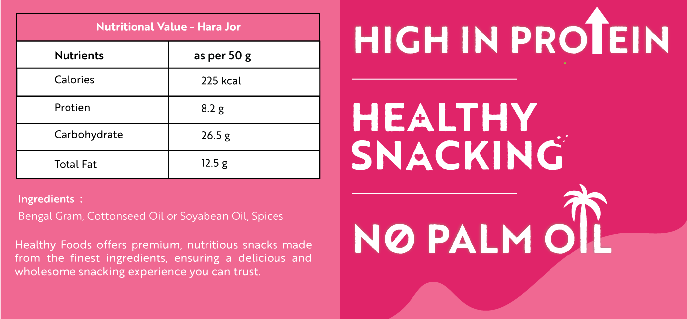 Hara Jor  (No Palm Oil , Protein  Rich)