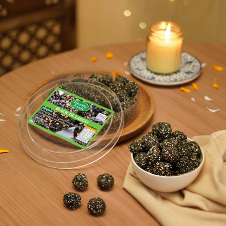 Black Til Ladoo 600 Gms Healthy Foods