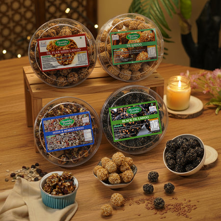 4 Assorted Ladoo Box Healthy Foods