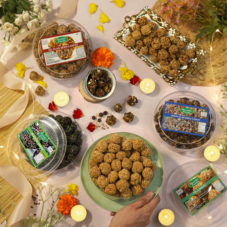 4 Assorted Ladoo Box Healthy Foods
