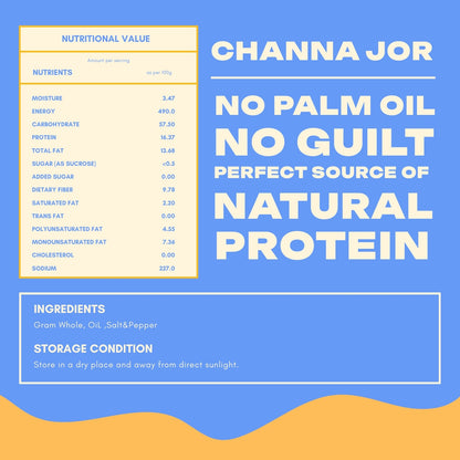 Chana Jor  ( No Palm Oil , Good for Diet ) 500 Gm