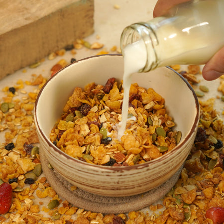 Fruit & Muesli Healthy Foods