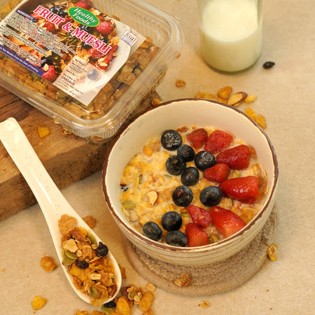 Fruit & Muesli Healthy Foods