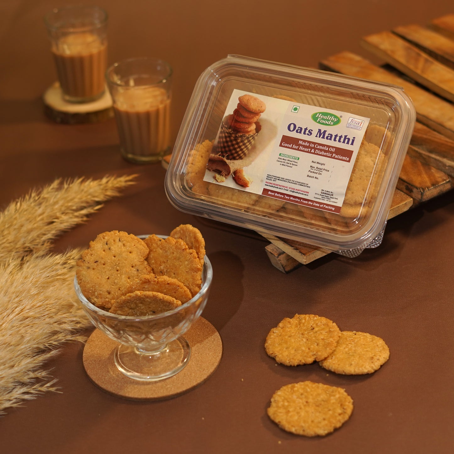 Oats Matthi  (No palm Oil, No Sugar, No preservatives)