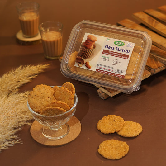 Oats Matthi  (No palm Oil, No Sugar, No preservatives)