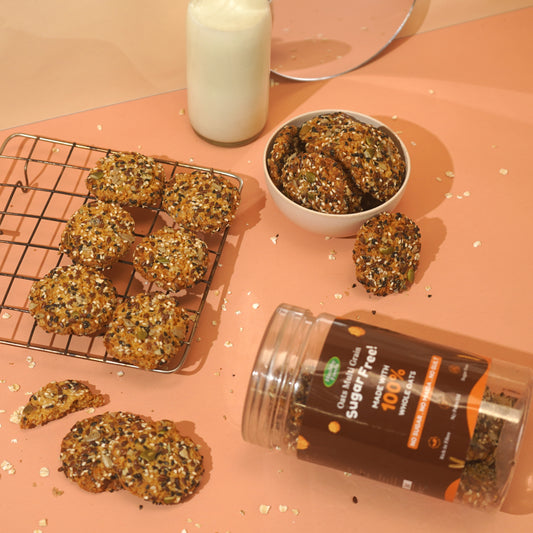 Oats Multigrain Biscuit (No Sugar, No Maida, No Oil)