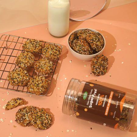 Oats Multigrain Biscuit (No Sugar, No Maida, No Oil) Healthy Foods