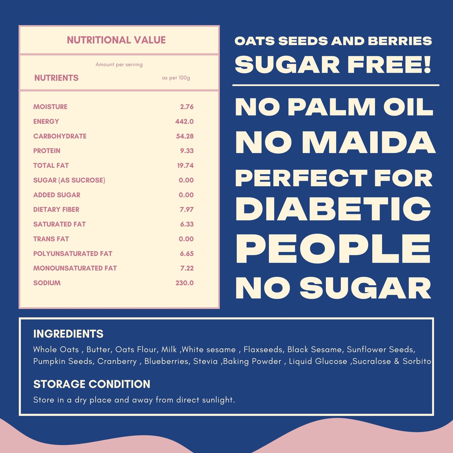 Assorted Biscuit ( No Sugar, No Maida , No palm Oil)
