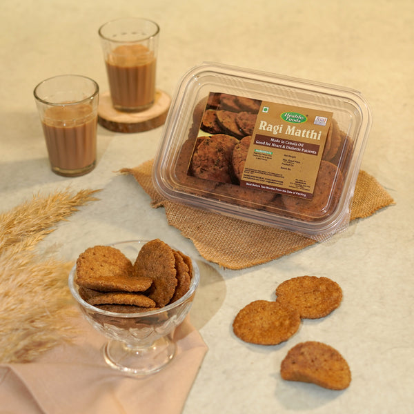 Ragi Millet Matthi (No palm oil , Diabetic Friendly, No Preservatives)