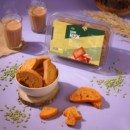 Saunf Rusk (No Added Sugar, No Maida , No Palm Oil)