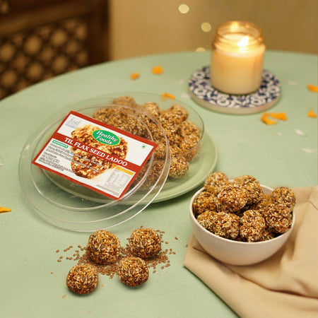 Til Flaxseed Ladoo 600 Gms Healthy Foods