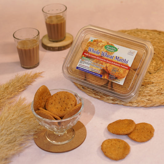 Whole Wheat Matthi ( No Palm Oil , No Sugar )