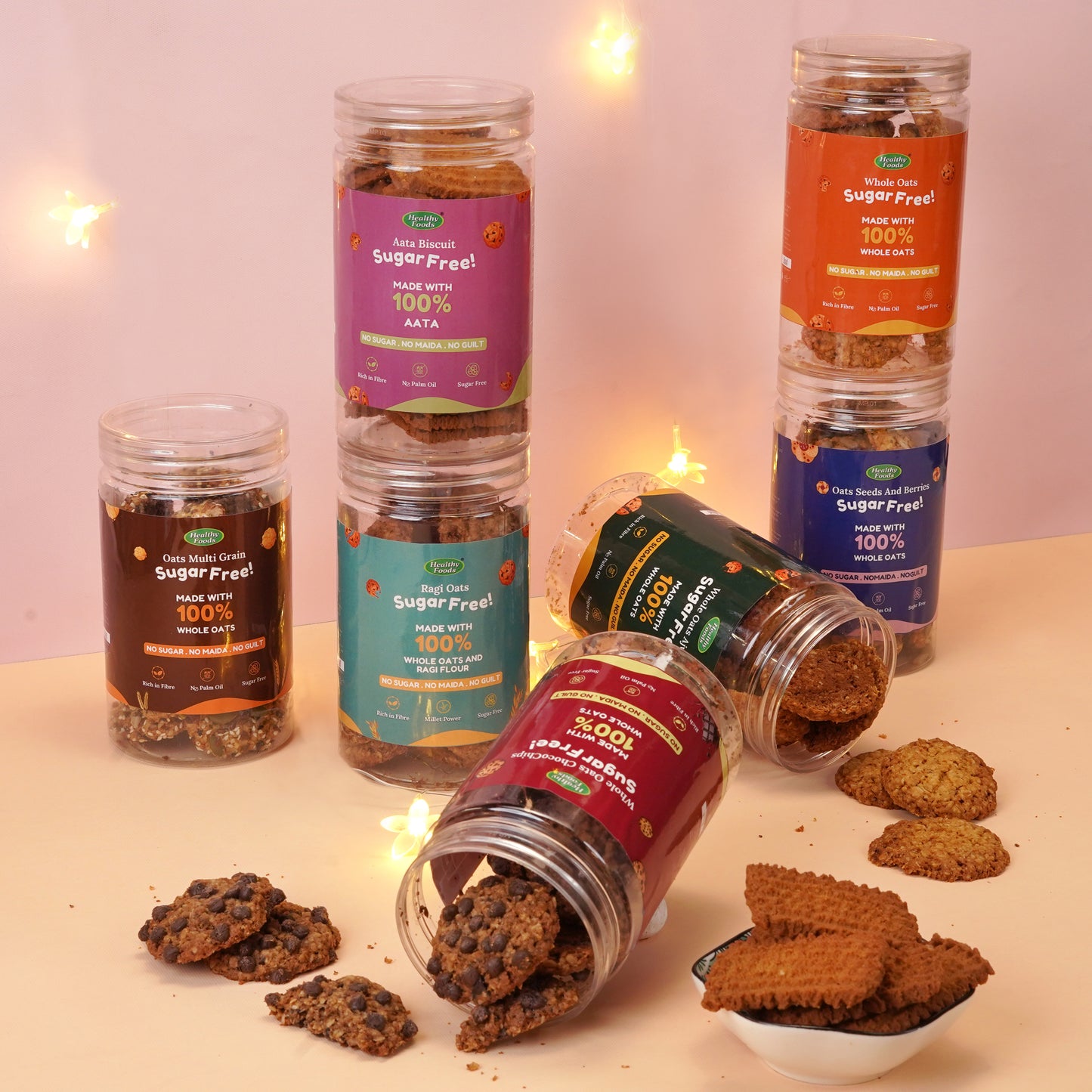 Assorted Biscuit ( No Sugar, No Maida , No palm Oil)